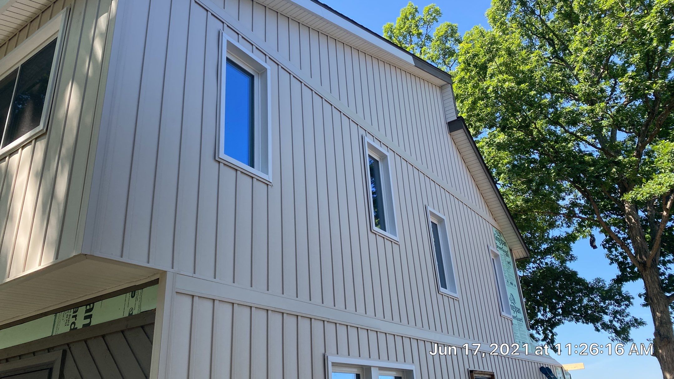Siding Replacement using CertainTeed Board & Batten by 180 Contractors