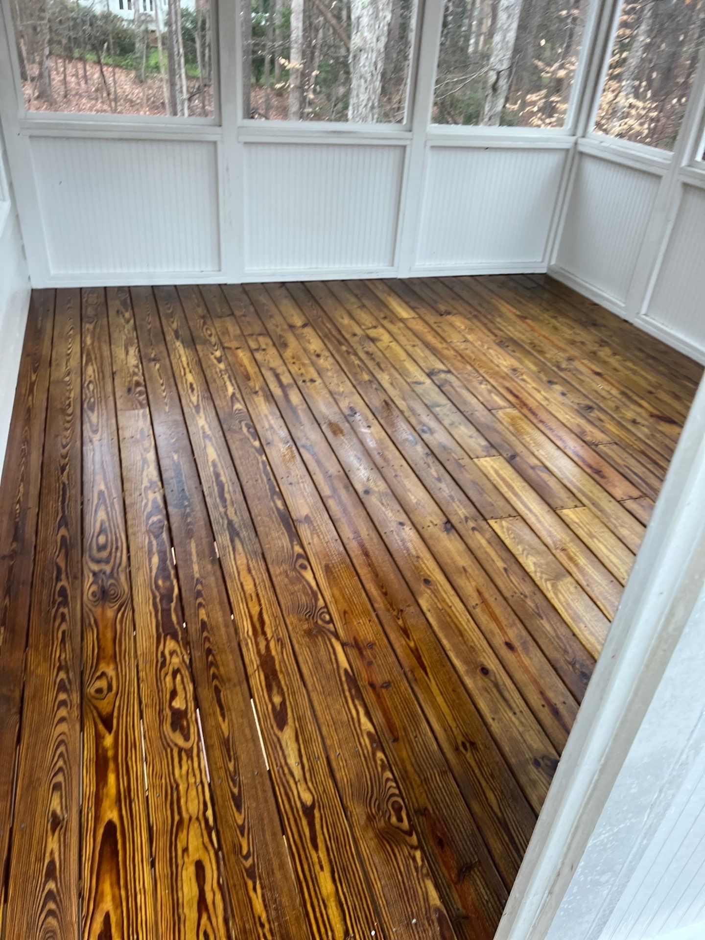 Multi level Deck coated with Wood Sealant by DuraSeal