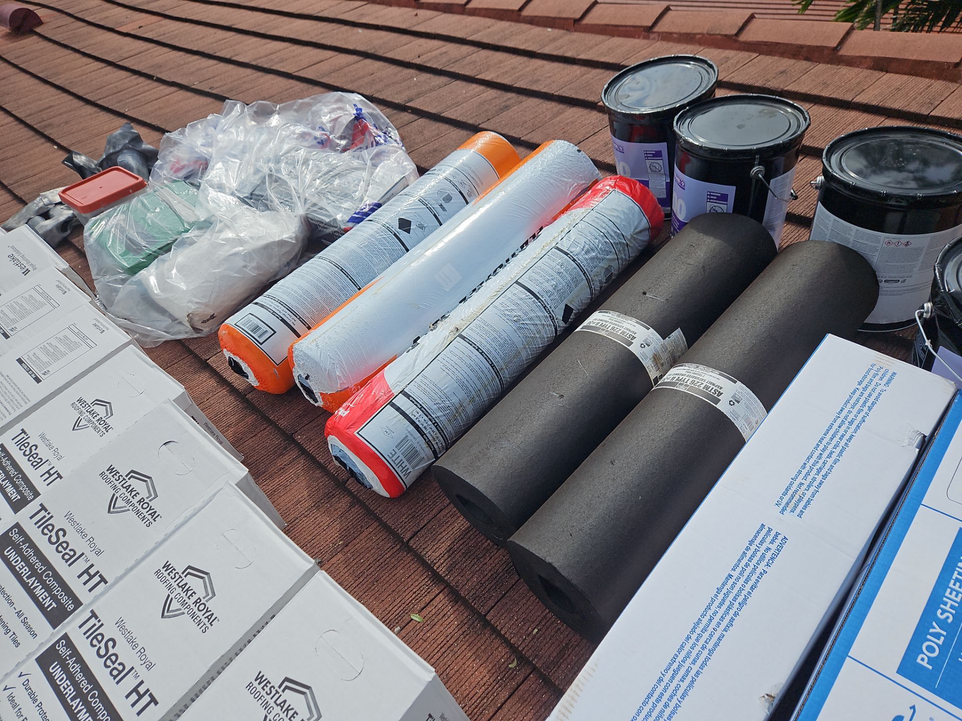 Residential Roofing Installation using Crown by BLUES BROTHERS CONSTRUCTION CORP