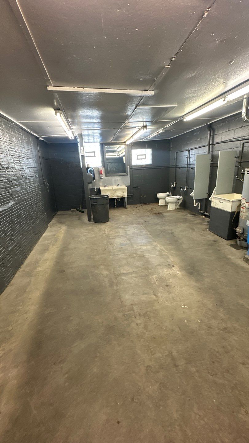 Industrial Grey Grit Project in Mars by Floors in a Day, Inc