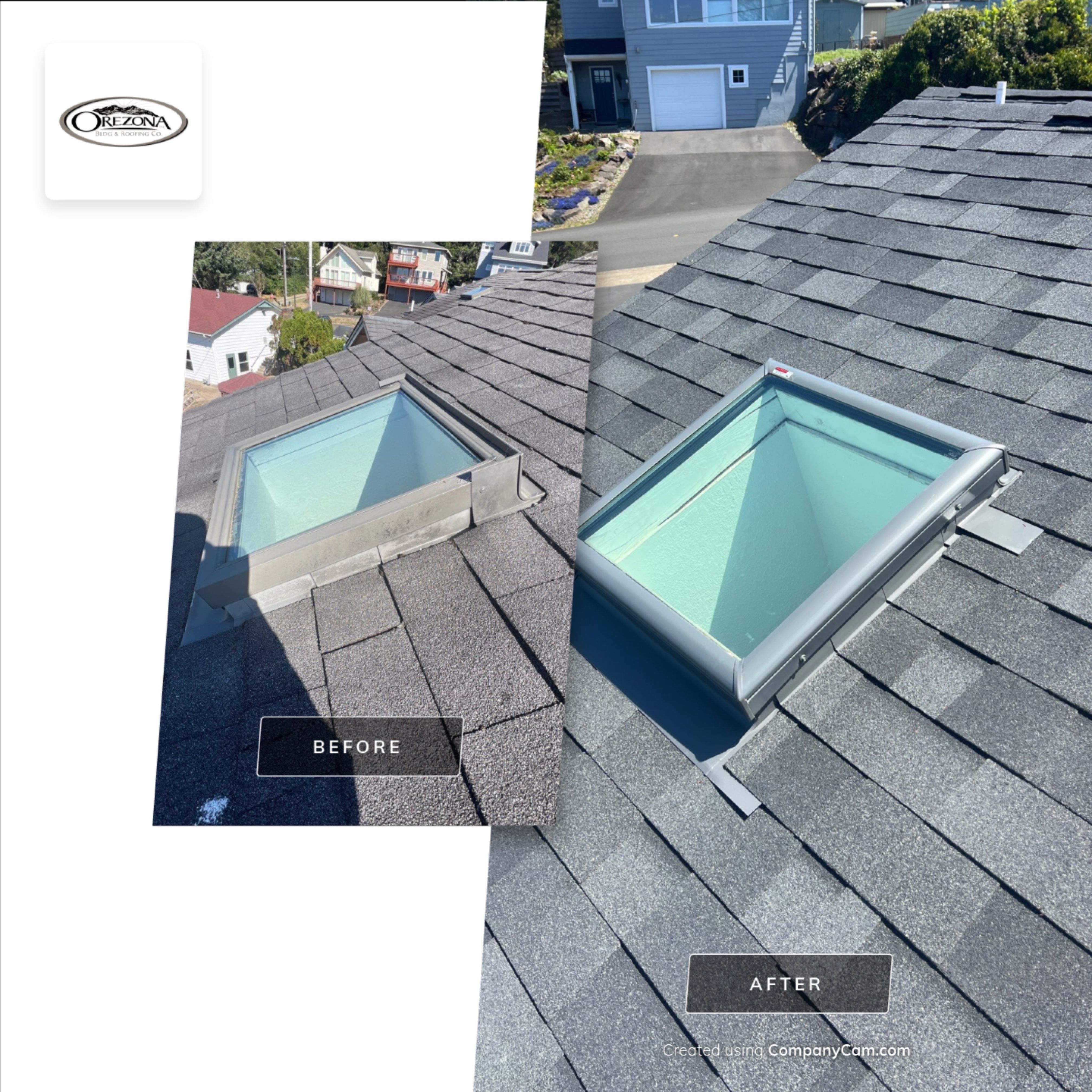 Residential Roofing Installation using Malarkey Highlander with Vented Ridge by Orezona Building & Roofing Company, Inc.