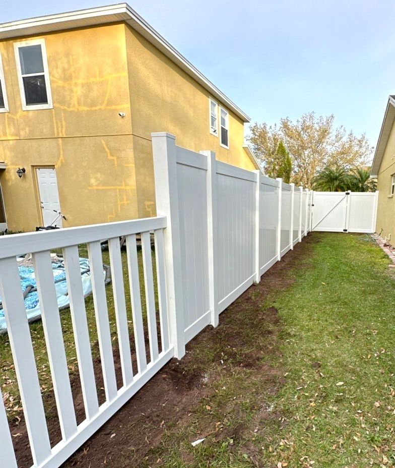 Vinyl Fence Installation using Vinyl Privacy Fence  by Asap fence and gates, LLC