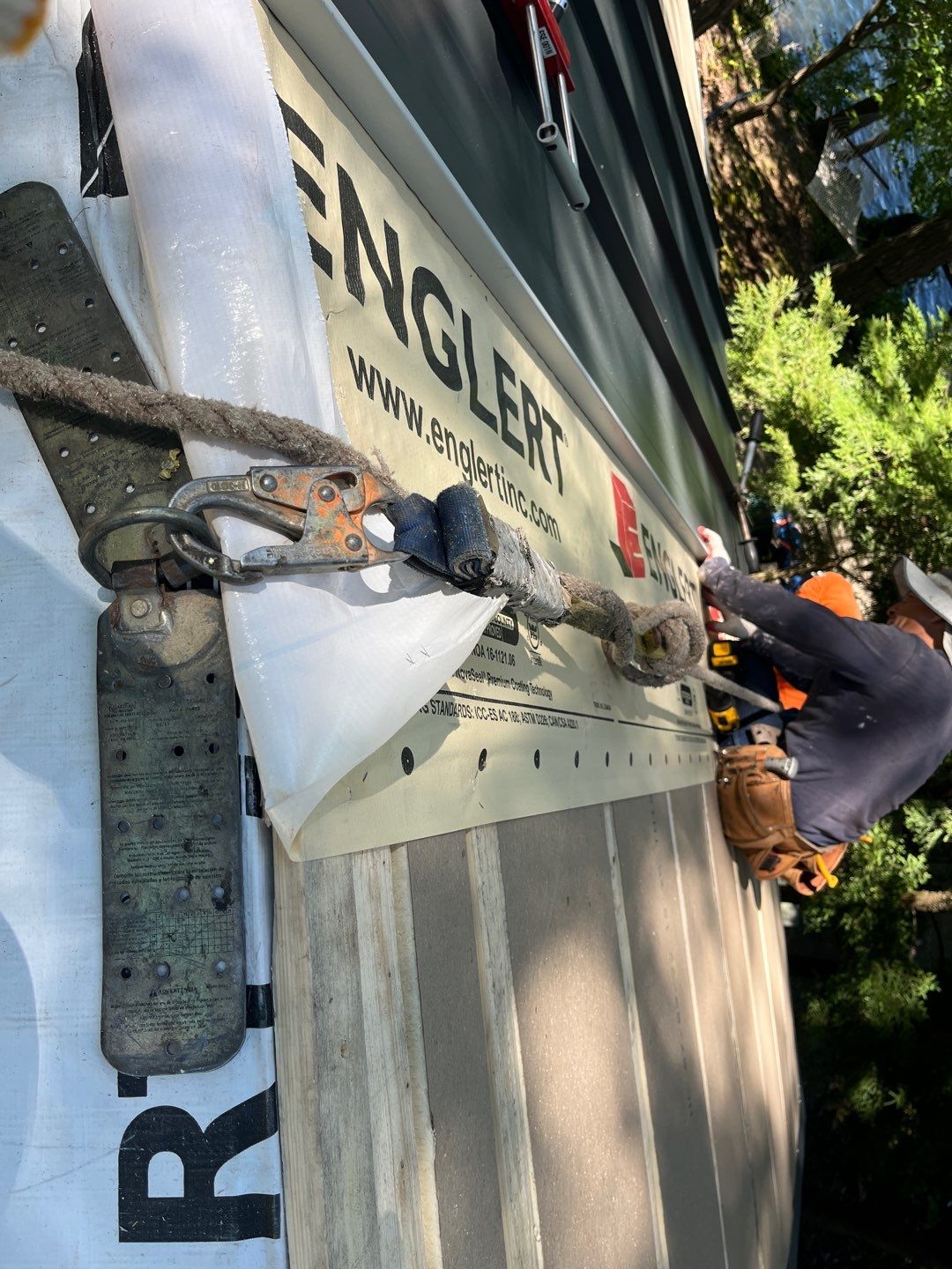 Standing Seam Metal Roof using Aluminum 032GA by CMNG LLC