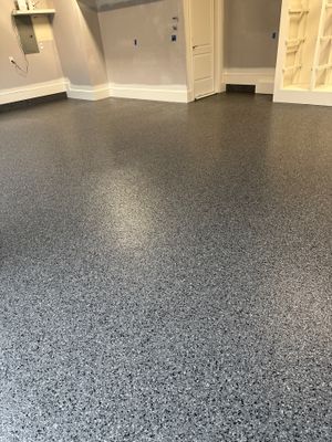 Garage Floor Coating using Nightfall