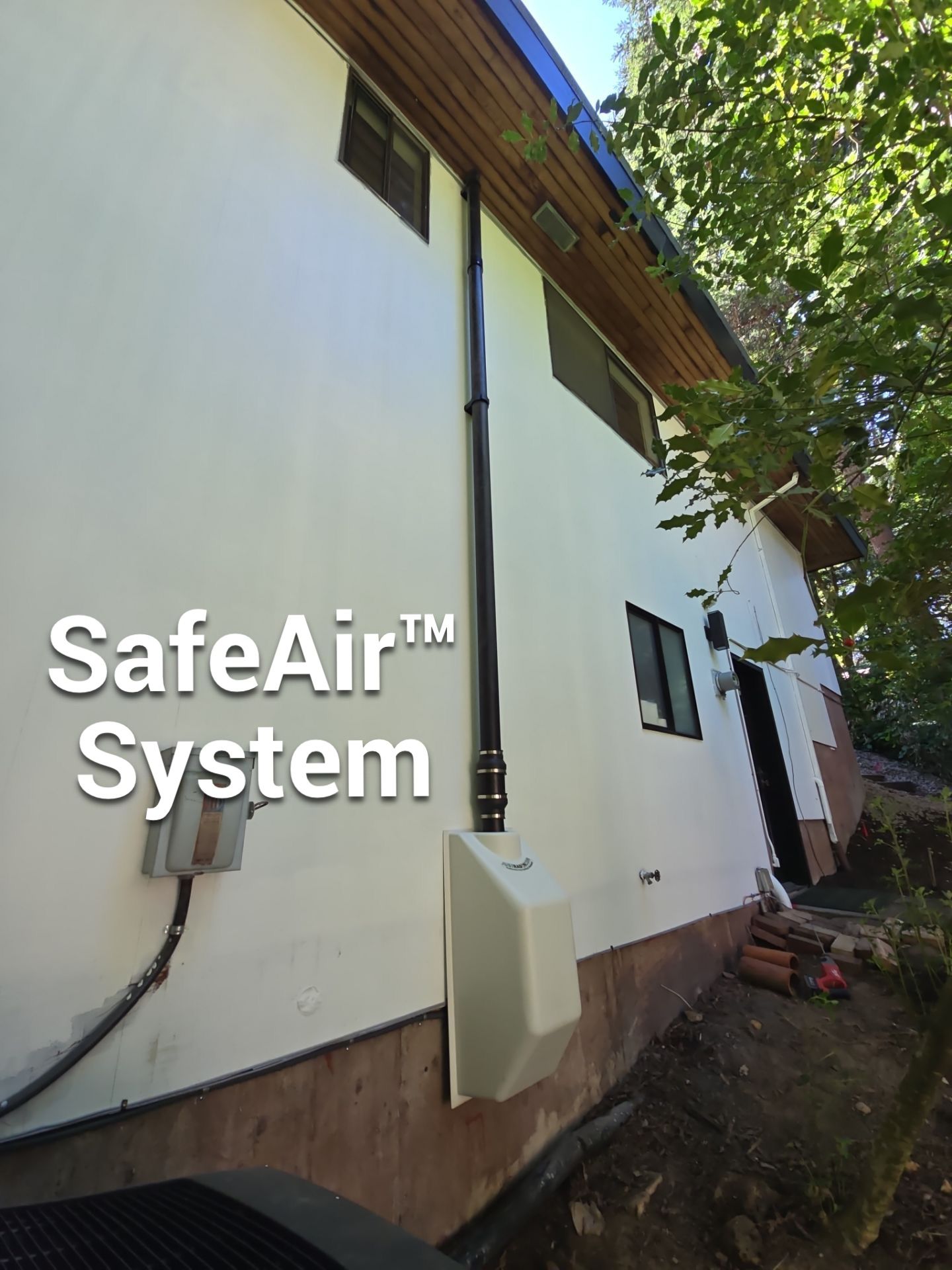 Outside Lateral SafeAir™ System by JustRadon.Com