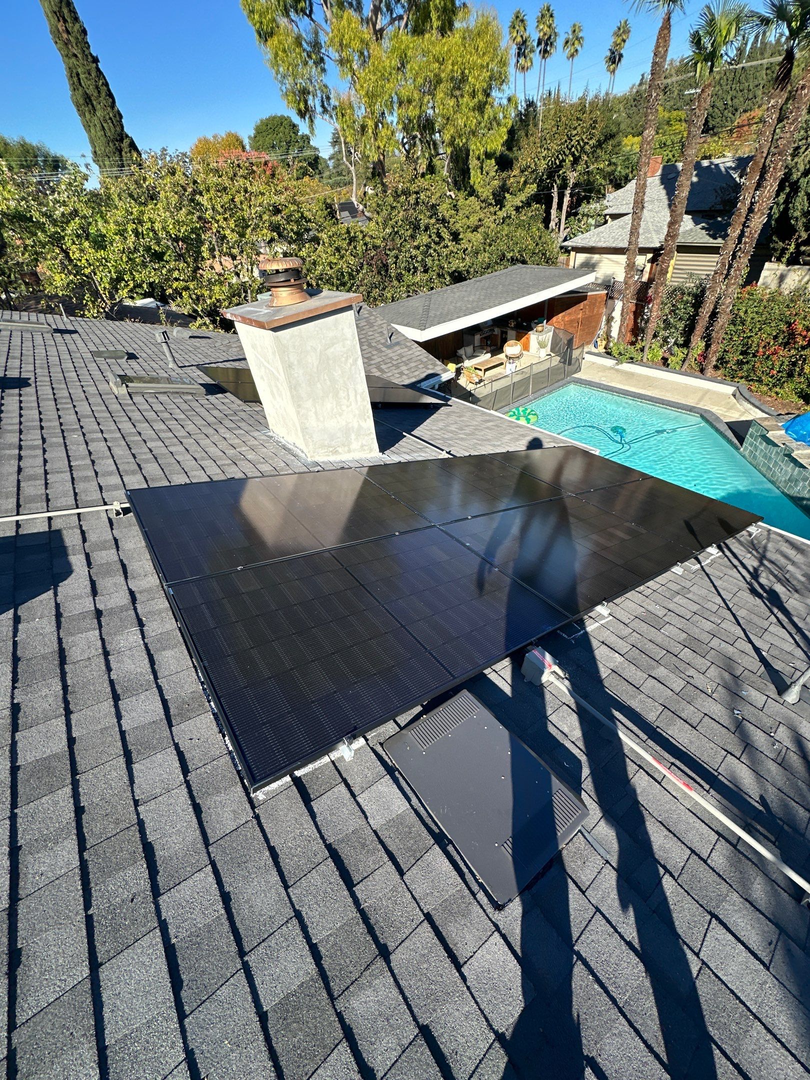 Residential Solar Panel Installation and Electrical Service Upgrade in Los Angeles by AWS Solar
