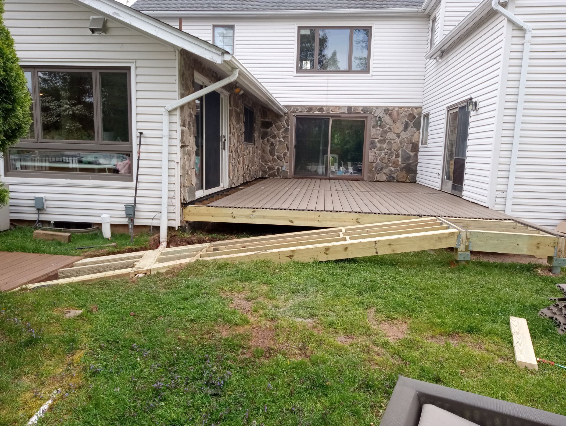 Deck Resurface with Access Ramp  by deck guardian