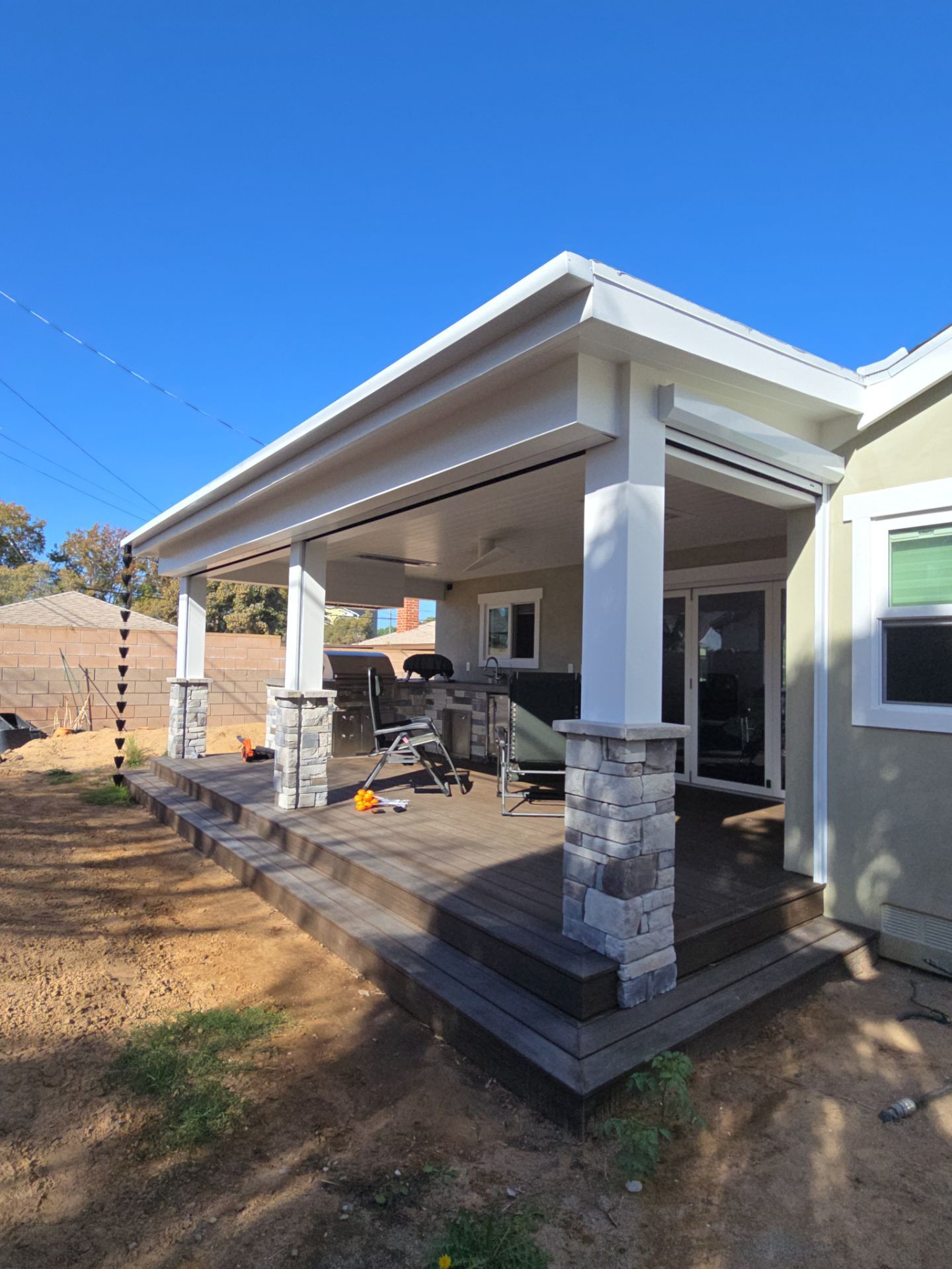Rain Gutters Project in Torrance by Insulation Labs