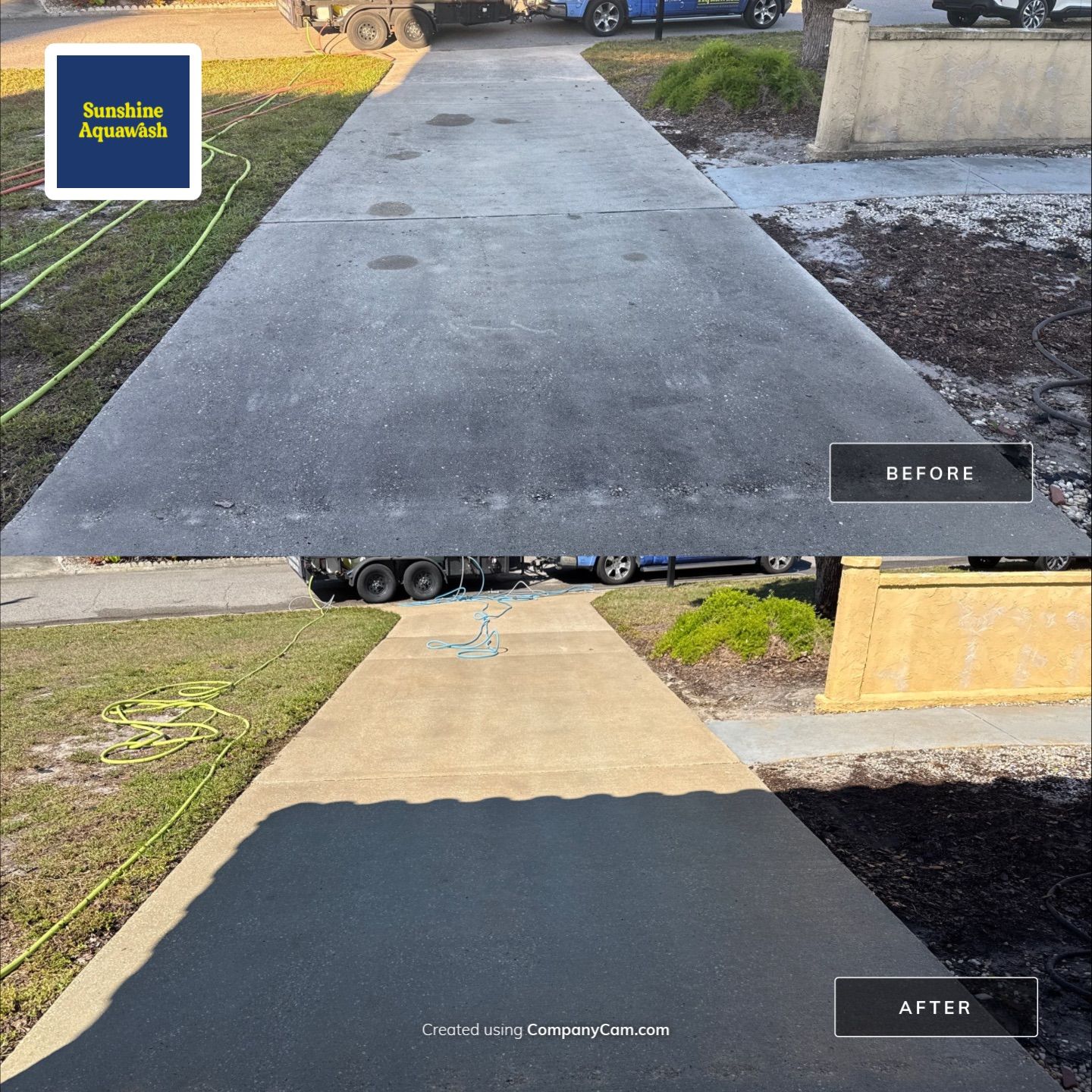 Full Exterior Cleaning Before Painting – Sarasota, FL (Near Sarasota Airport) by Sunshine AquaWash