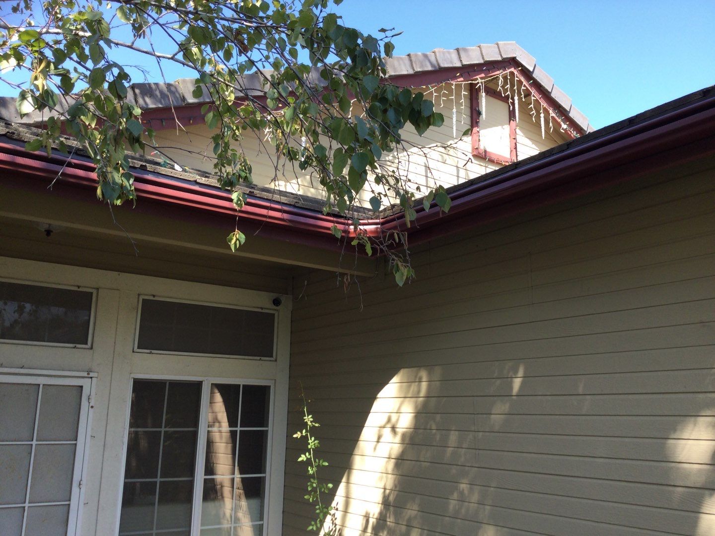 Gutter Installation using Englert LeafGuard Gutters by Byers Enterprises 