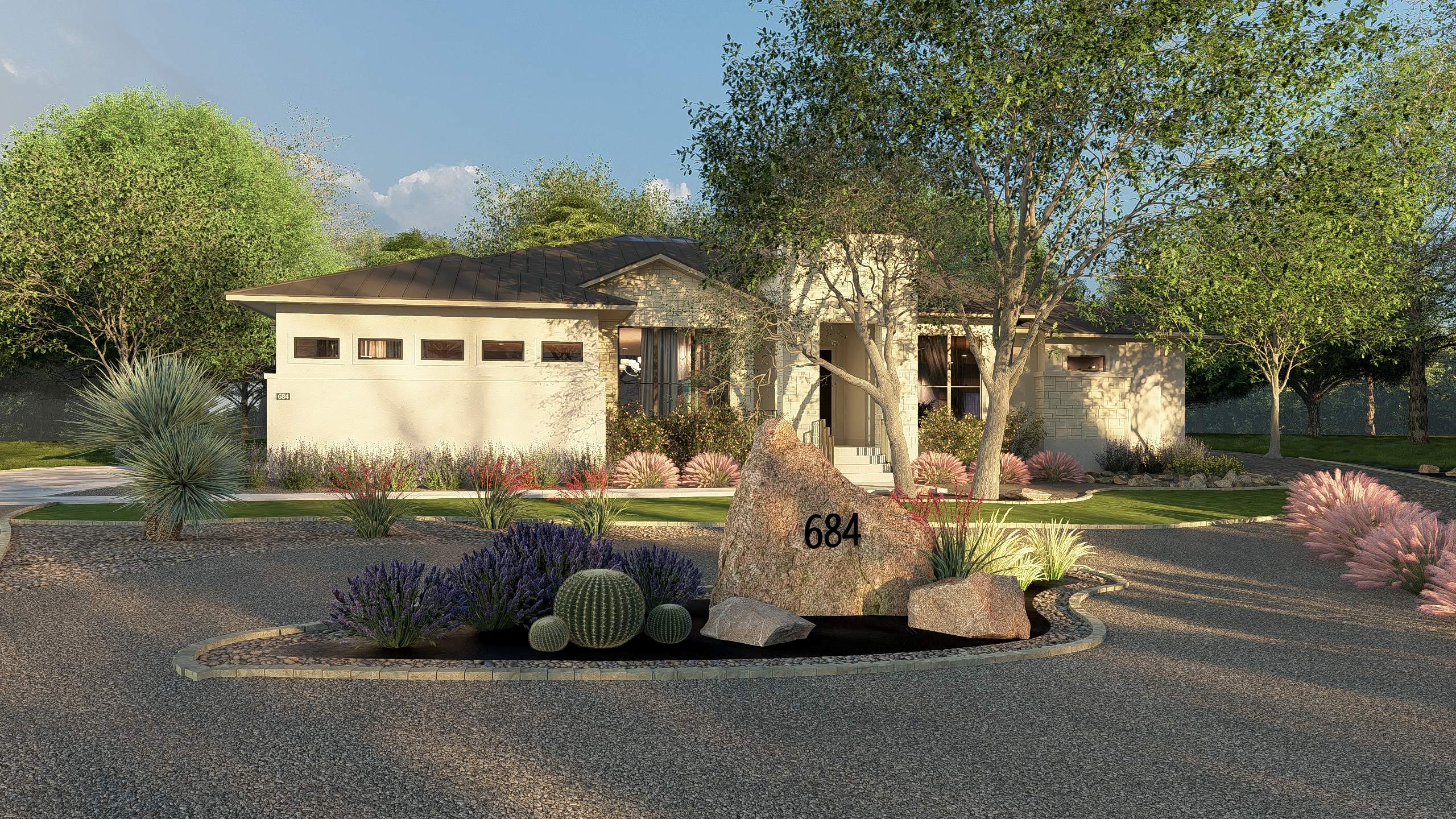 3D Design Render, Bulverde Tx. by Hole In One Lawns, LLC
