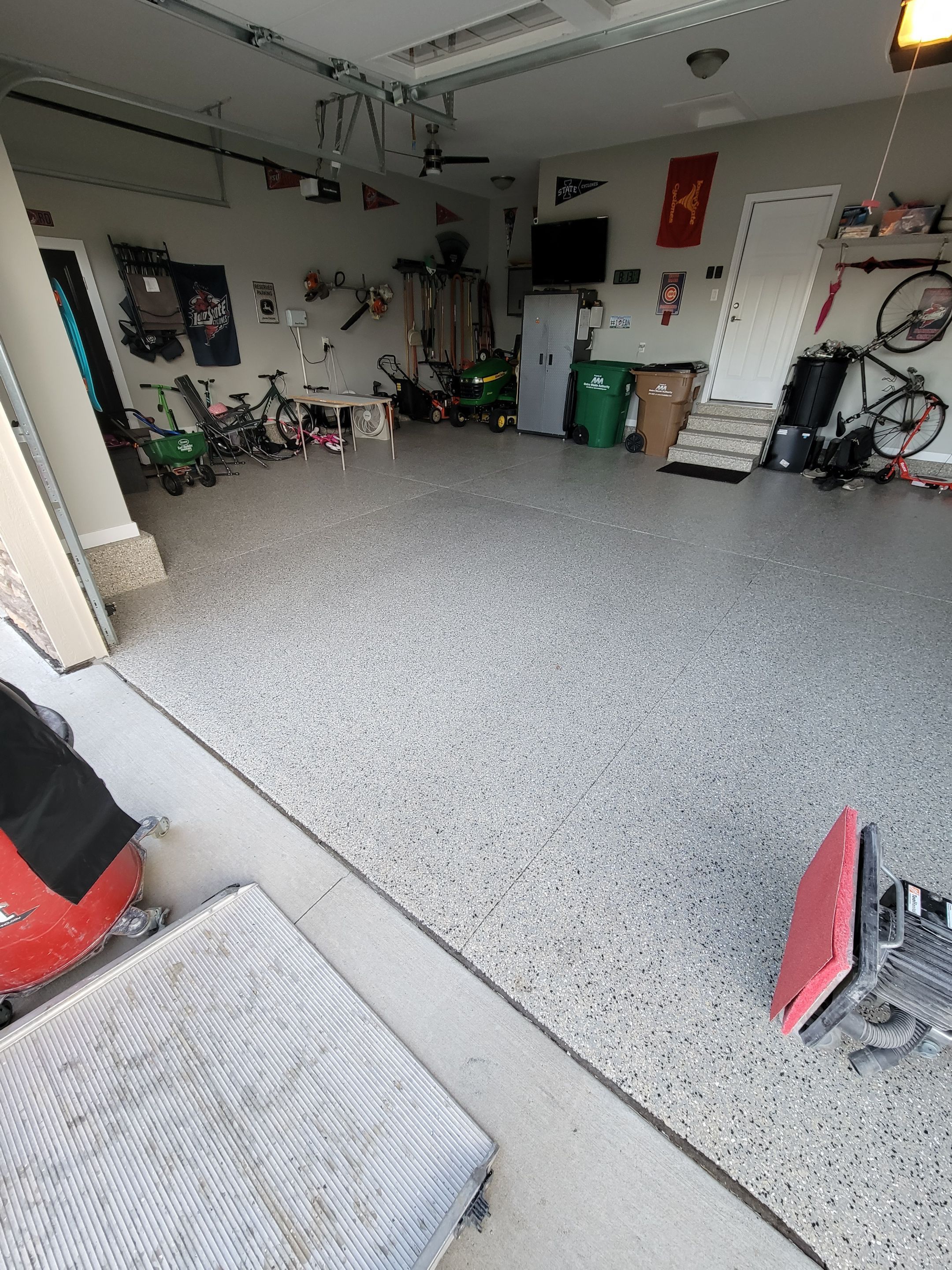 Grimes, IA Transformation: Professional Grade Garage Floor Coating by Revival Concrete Coatings