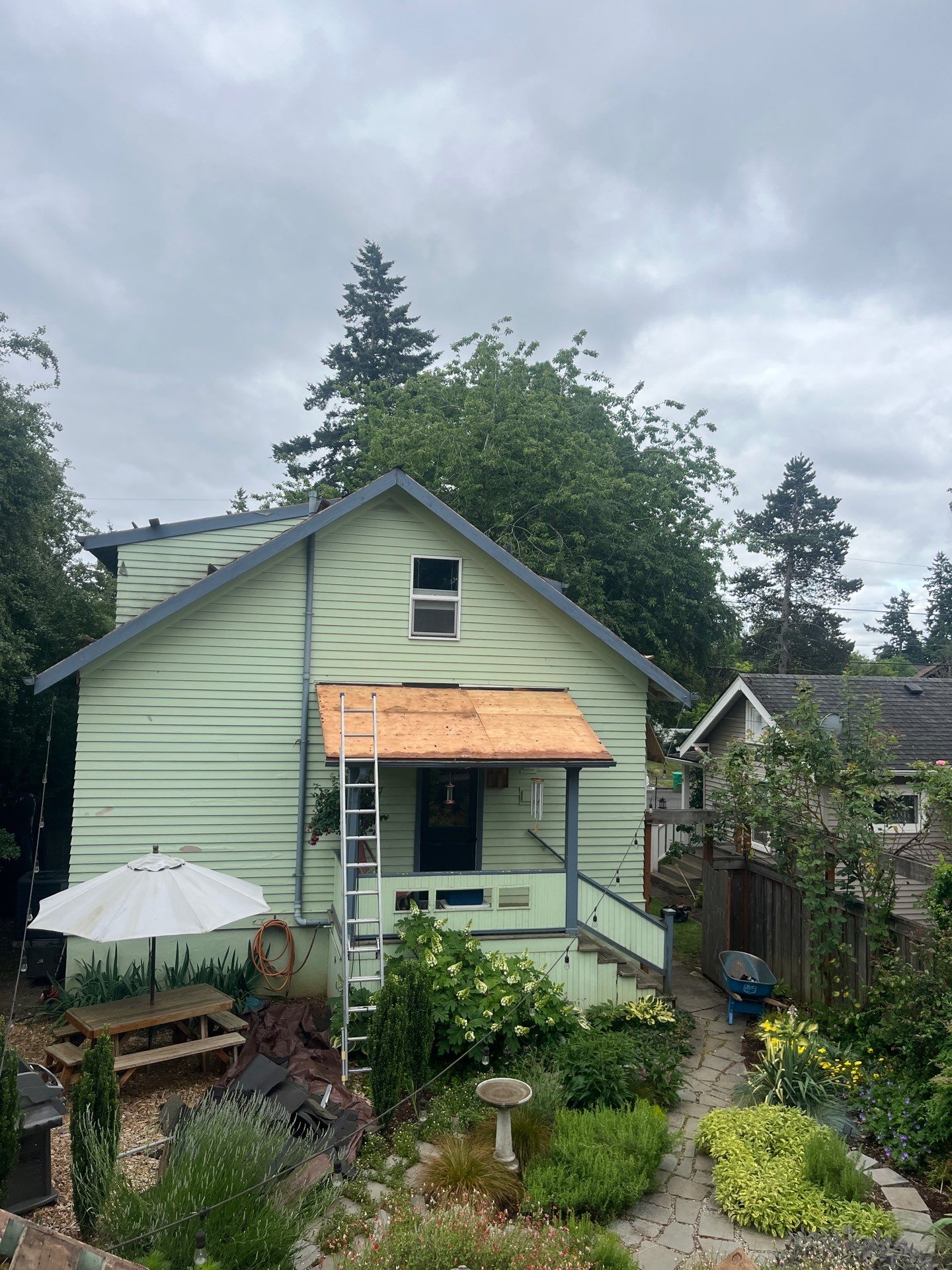 Project in Portland by Tom Leach Roofing