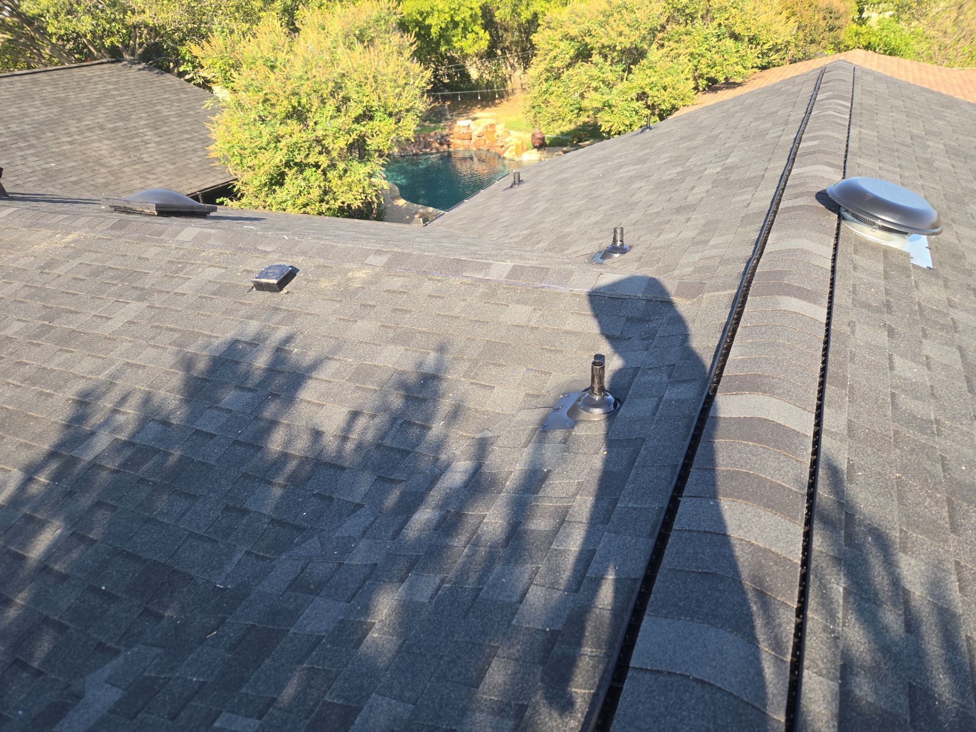 Project in Justin by Lonestar Roofing and Restoration LLC.