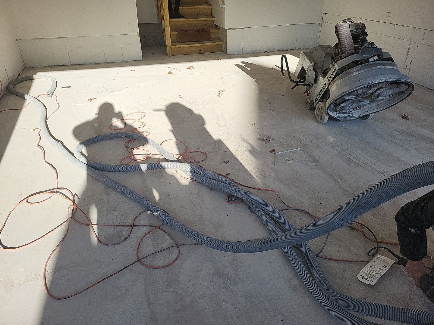 Garage Floor Coating using Penntek by Spectrum Painting, LLC