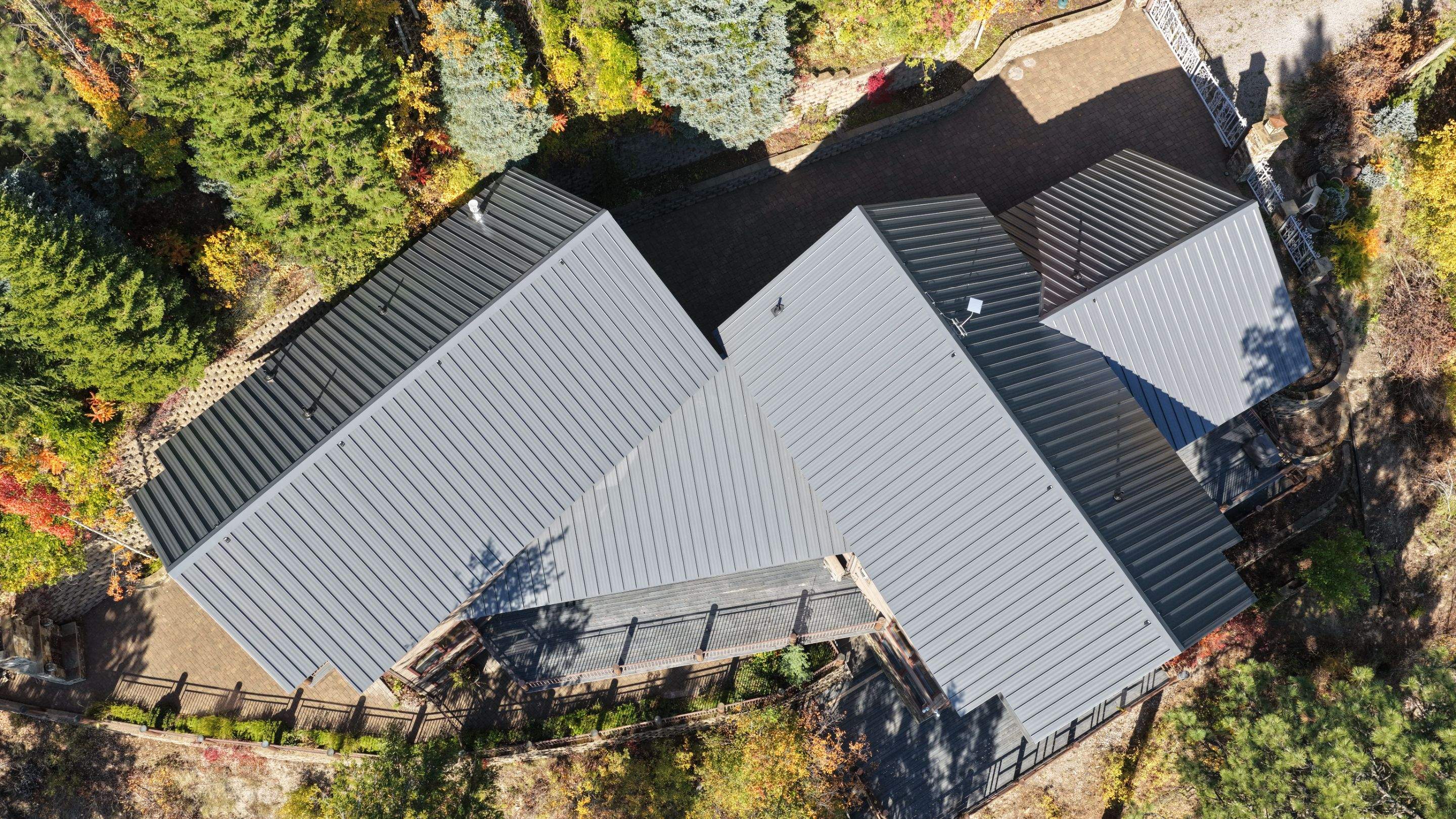 16" Mechanical - Dark Gray  by Montana Roofing Solutions