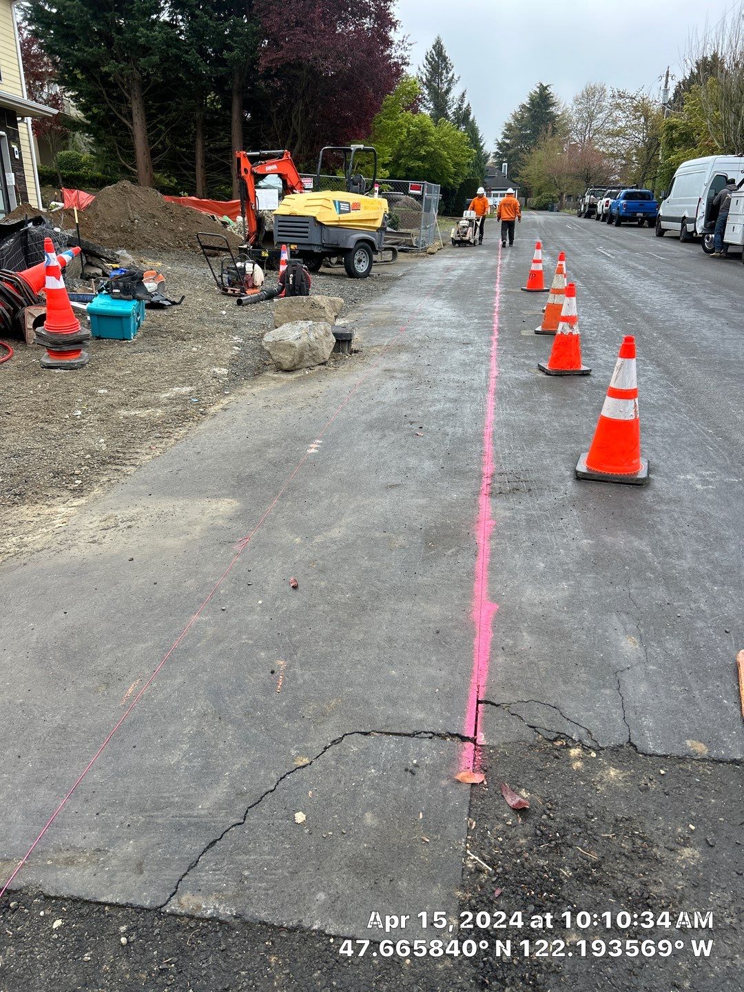 Thomas Custom Homes Development  by Jireh Asphalt & Concrete Inc 