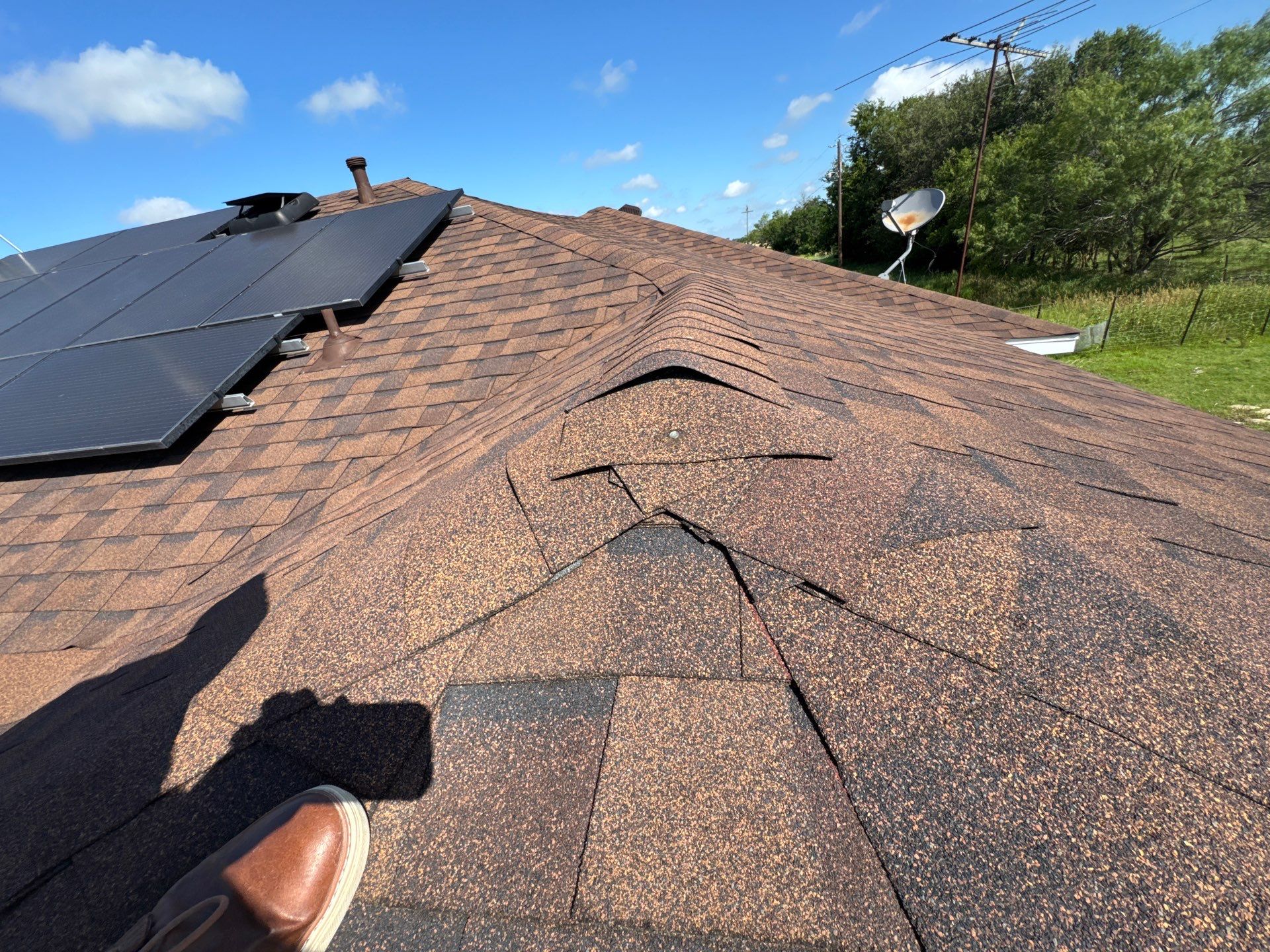 Project in Terrell by Rhino Roofing and General Contracting, LLC