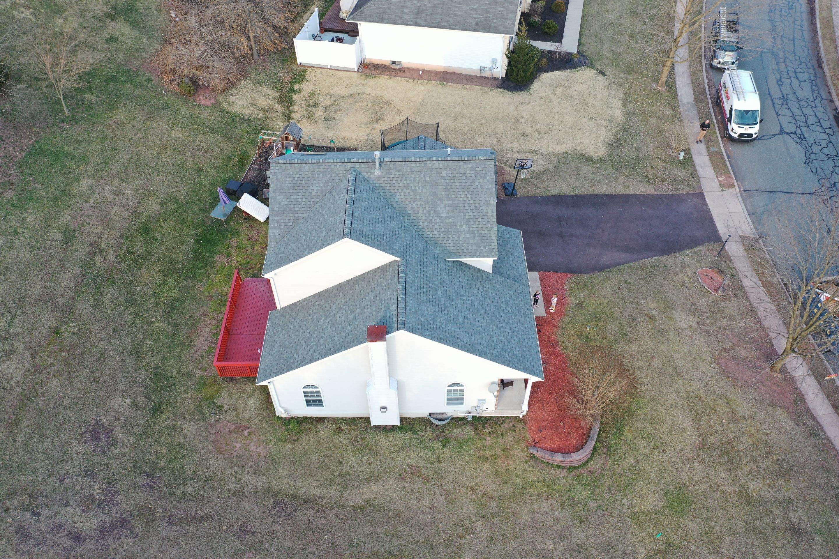 Roofing Installation using CertainTeed Landmark - Georgetown Gray by Storm Guard of Ches-Mont PA