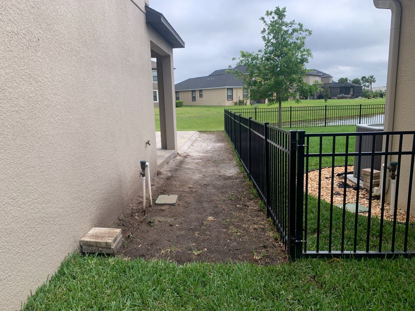 Ruskin, FL 4ft. Tall 3-Rail Black Aluminum Fence by Asap fence and gates, LLC
