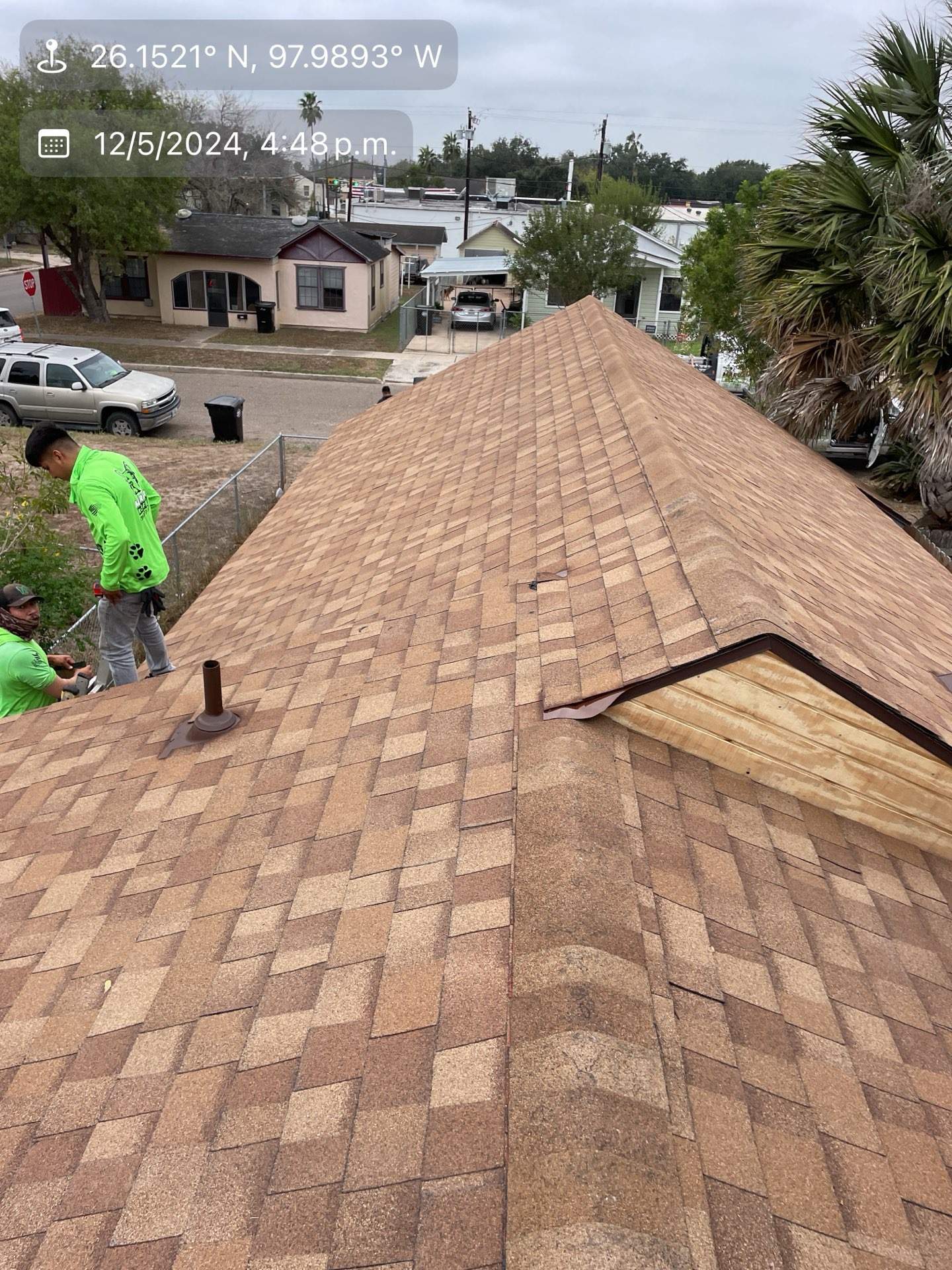 Project in Weslaco by Marva Roofing