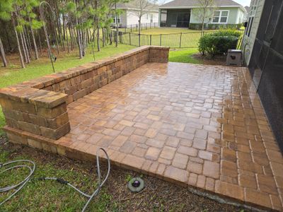 paver patio using Concrete Sealant