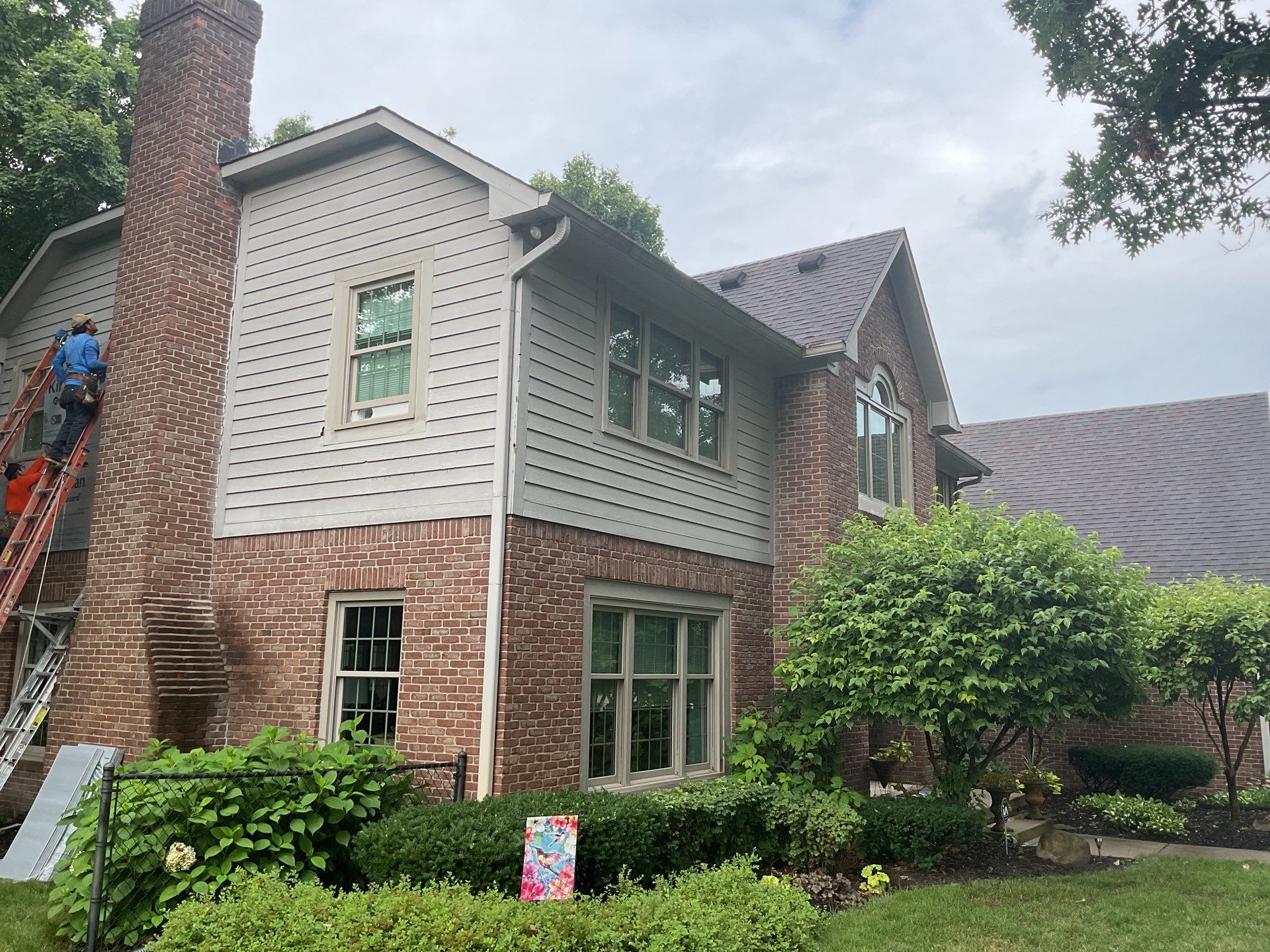 Project in Fishers by Moss Roofing