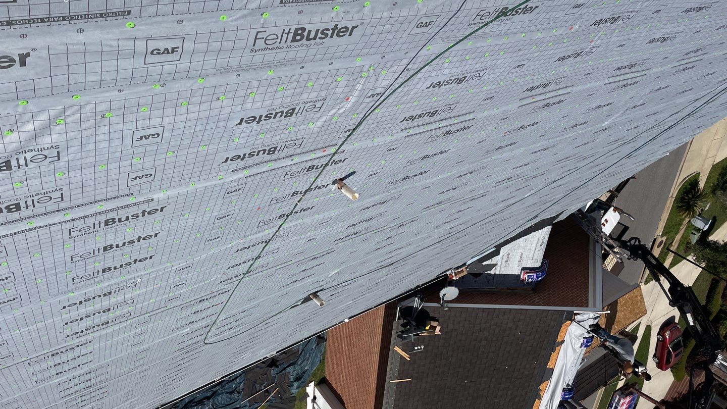 Residential Roofing Installation using Roof Replacement by American Roofing & Construction LLC