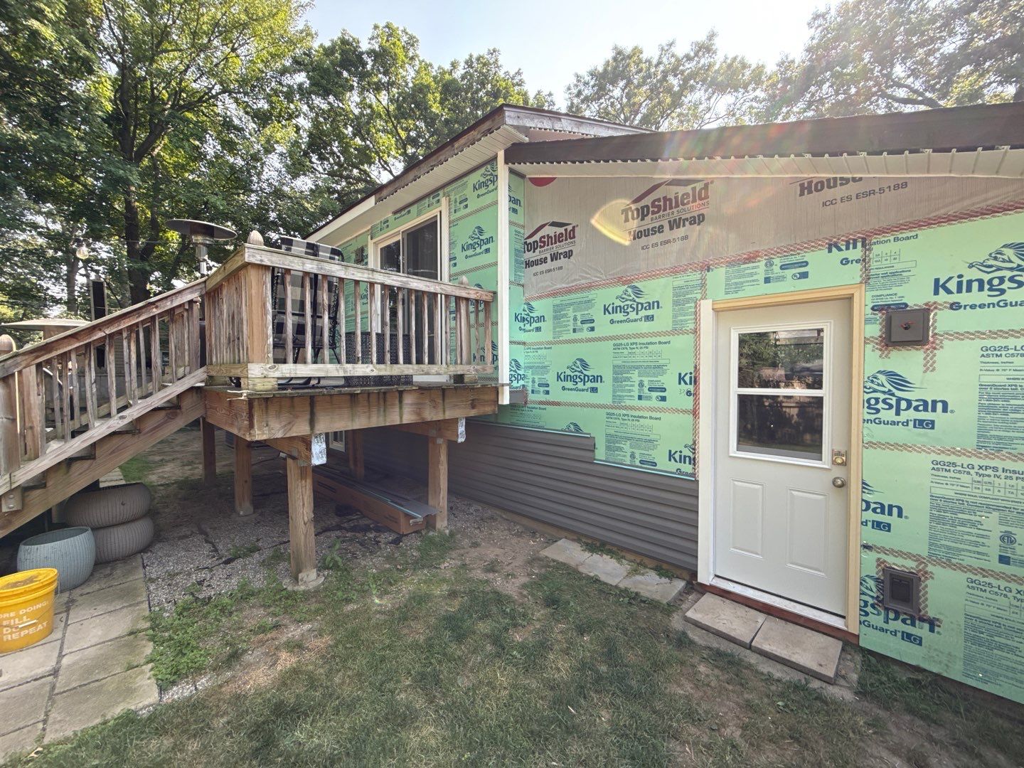 Siding Replacement using Alside D4 Odyssey-Plus Dutchlap Ageless Slate by 180 Contractors