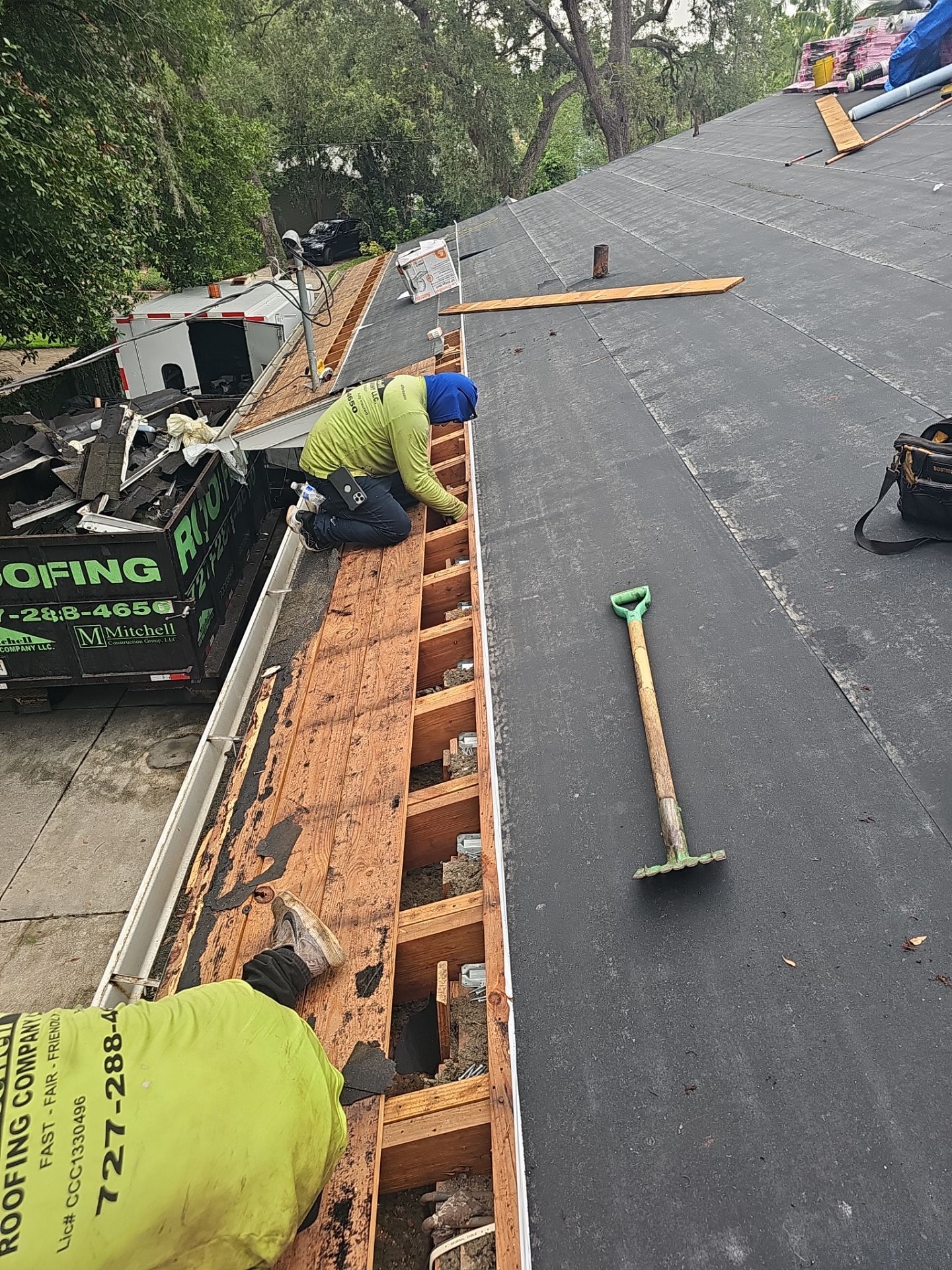 Project in St. Petersburg 33703 by Mitchell Roofing Company LLC 