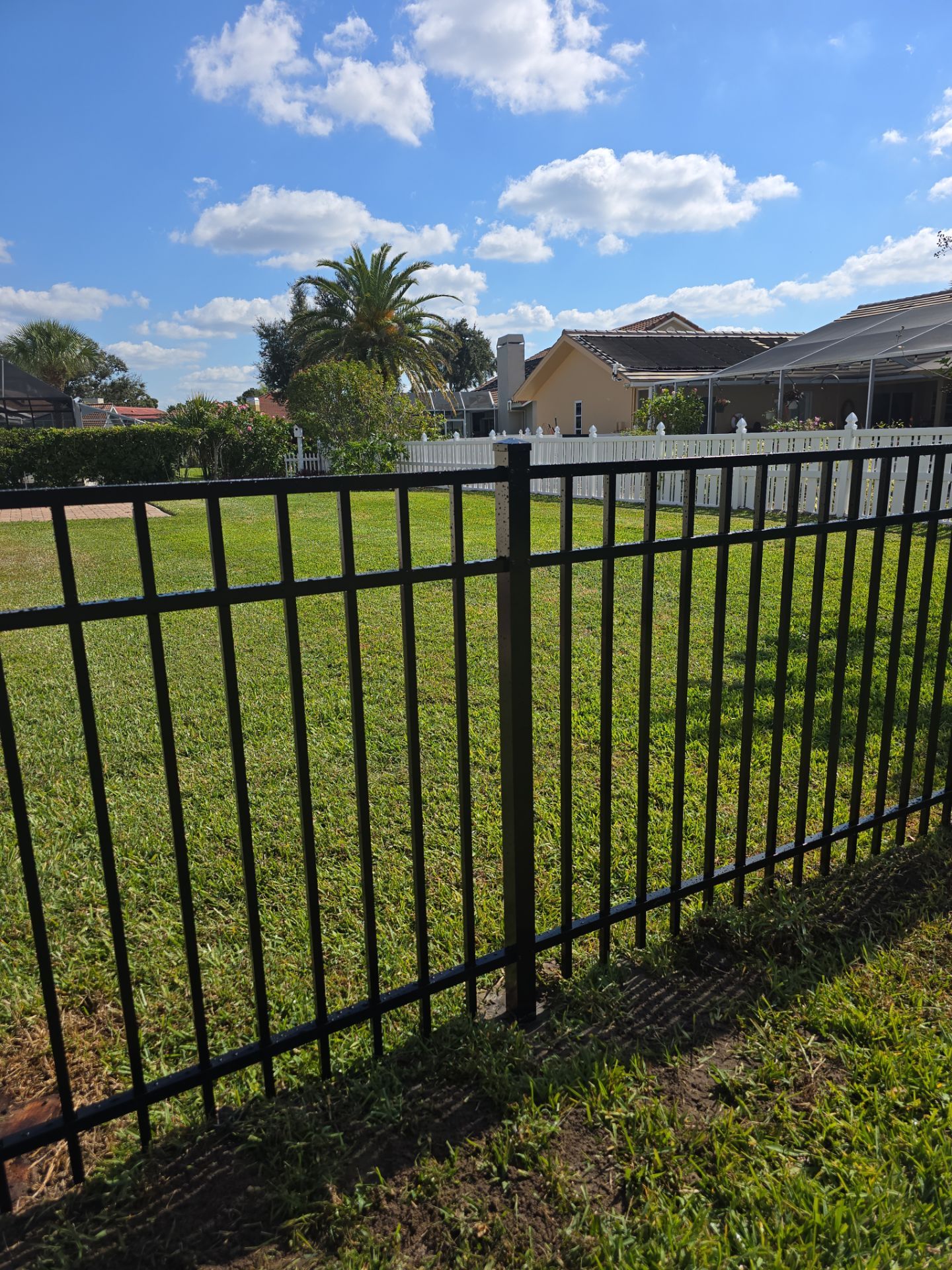 Commercial Aluminum Install in Nokomis by True Fence LLC
