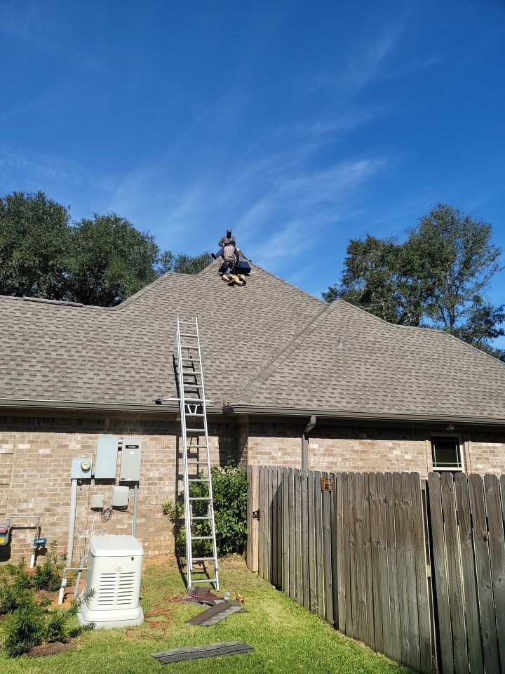 Residential Roofing Installation using Roof Replacement by American Roofing & Construction LLC