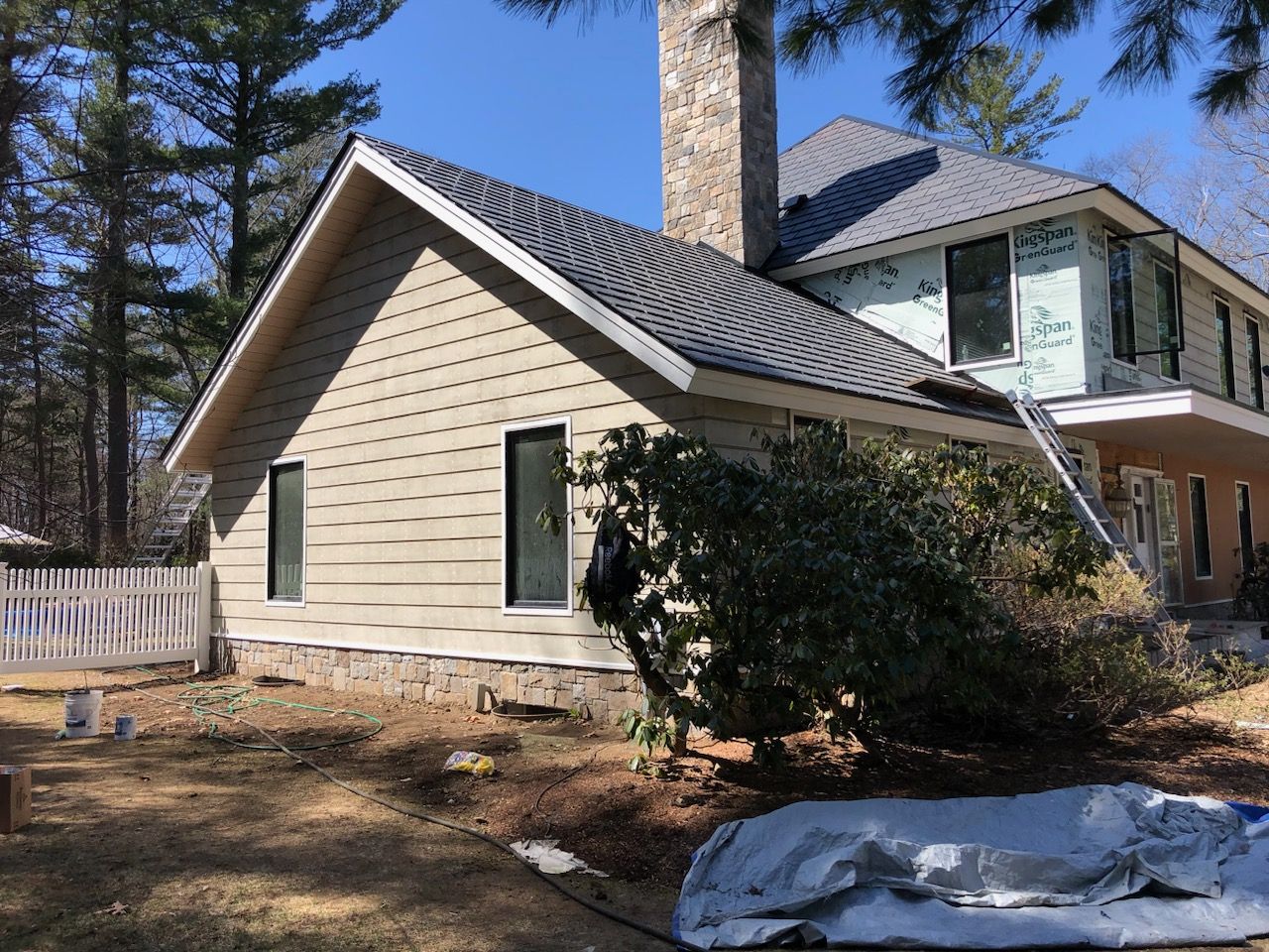 Siding in Weston,  MA by UBrothers Construction