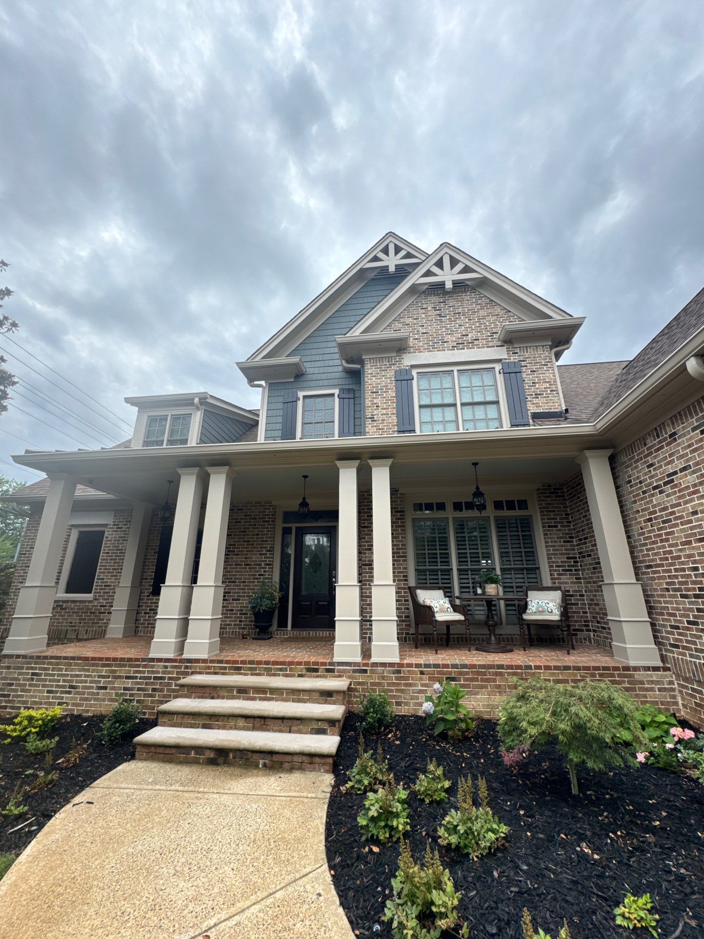 General Exterior Remodeling with Cedar Shakes and Custom Windows in Marietta by Swift Home Renovations