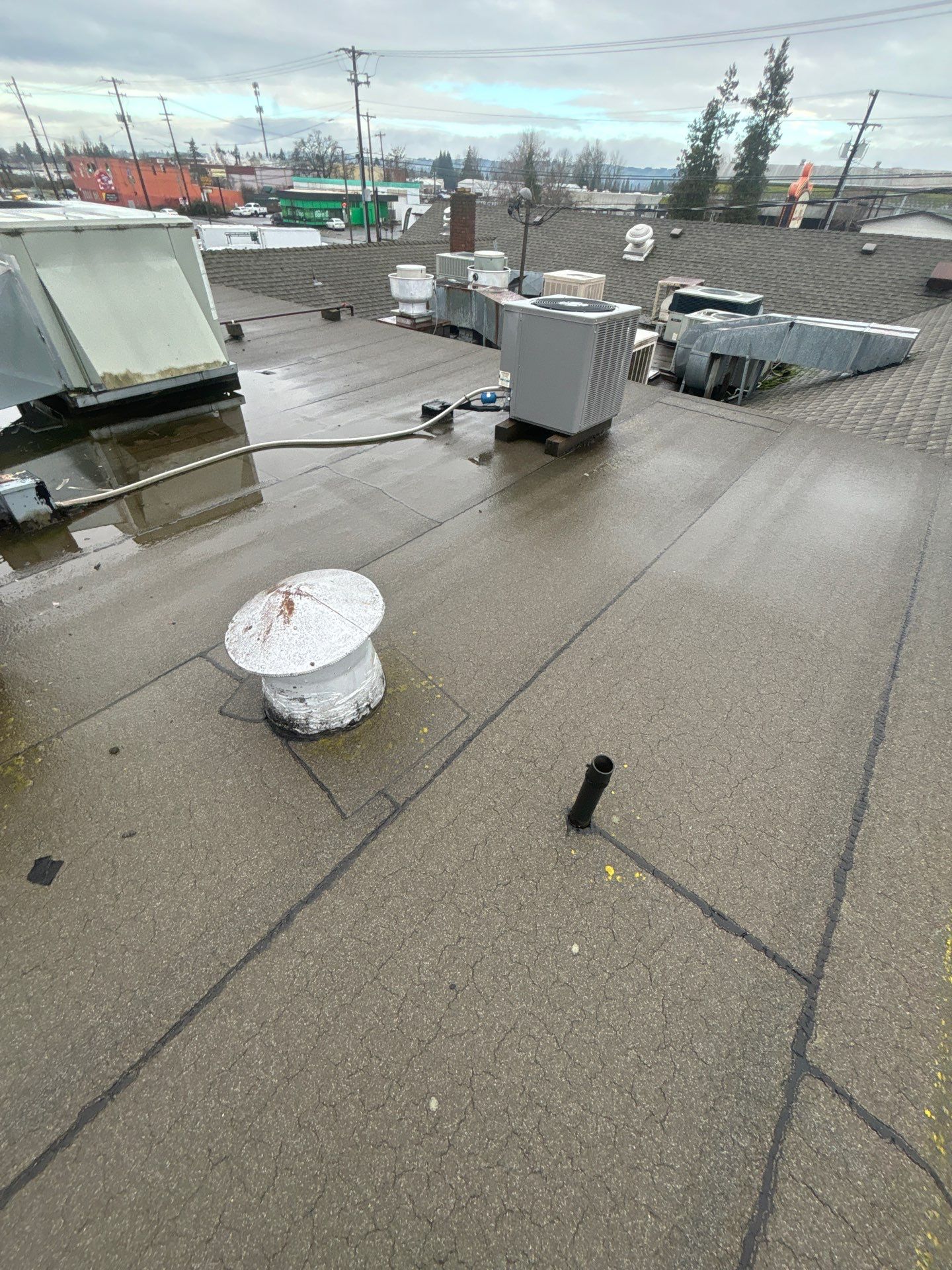 Summit Grey Lum Yun Salem Oregon Commercial Roof by Orezona Building & Roofing Company, Inc.