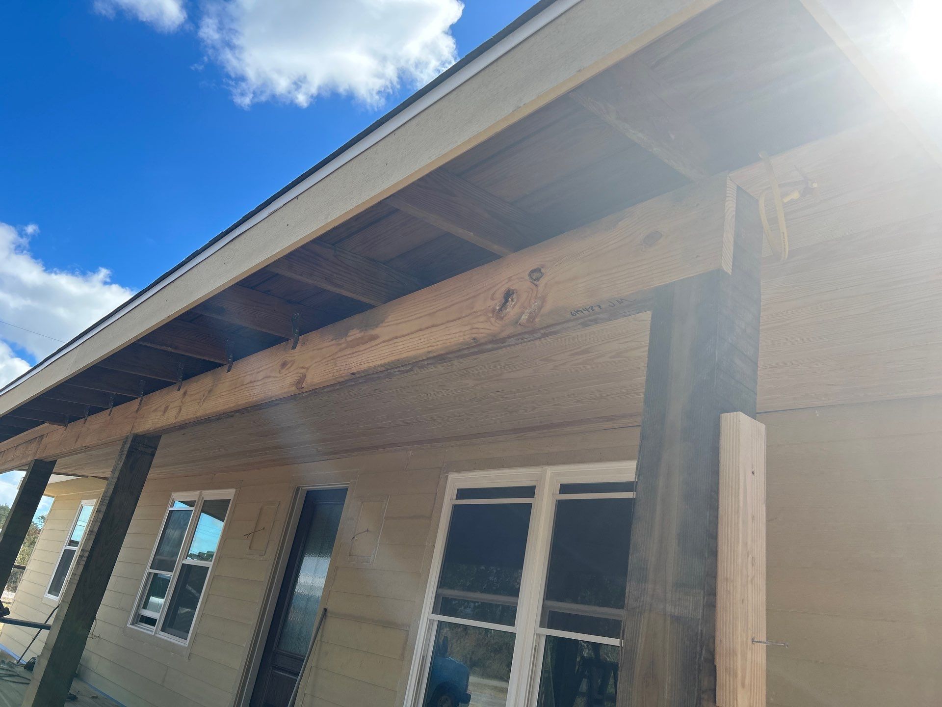 Customized Cabin by Bayfront Roofing and Construction