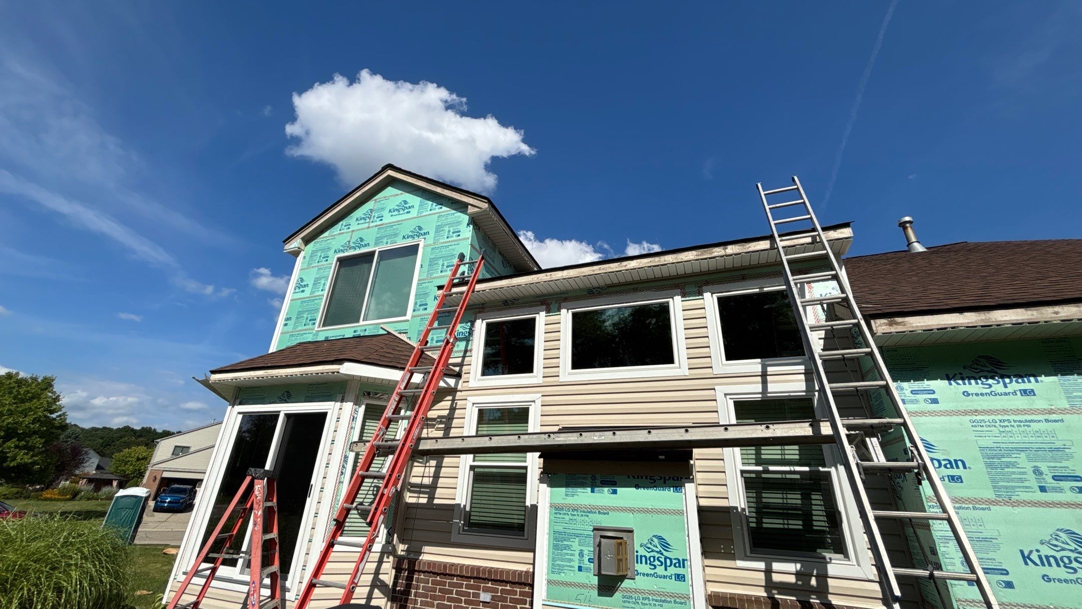 Siding Replacement using Alside D4 Odyssey-Plus Dutchlap Tuscan Clay by 180 Contractors
