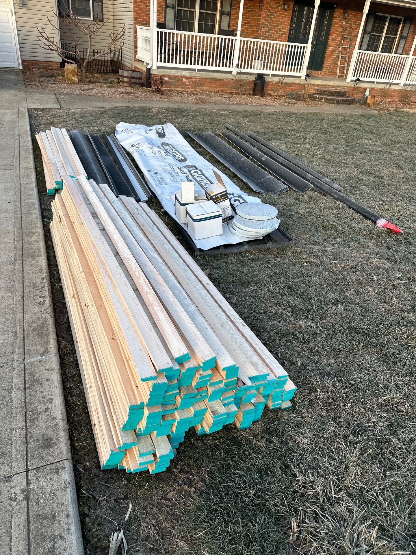 Residential Roofing Installation using Performance Panel Metal - Frost Black by RoofX 