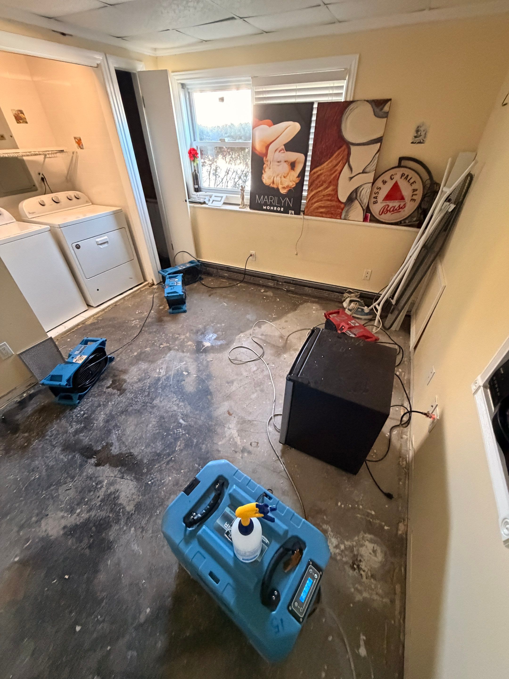 Water Damage Holbrook by Newhouse Restoration