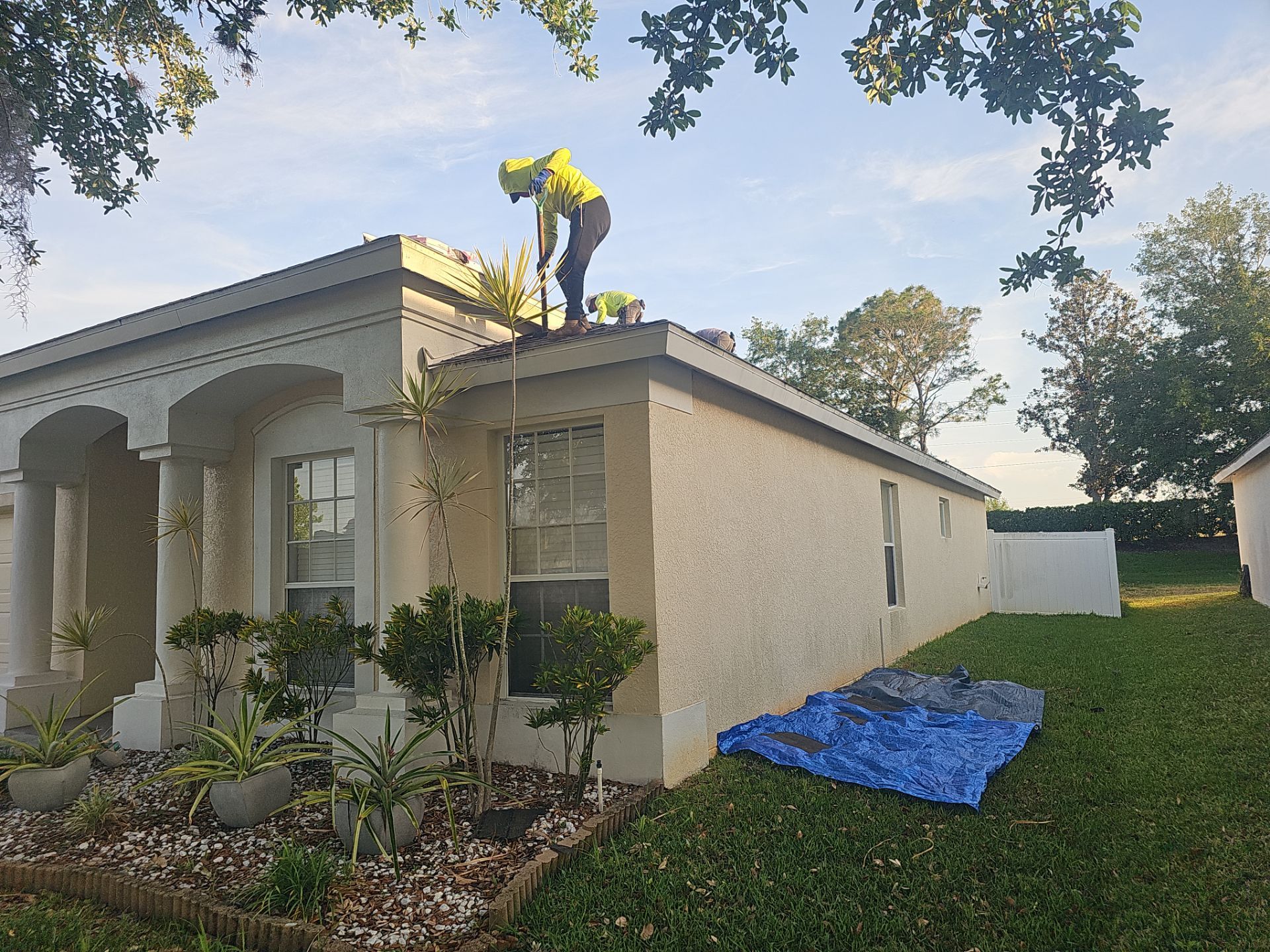 Project in Wesley Chapel 33545 by Mitchell Roofing Company LLC