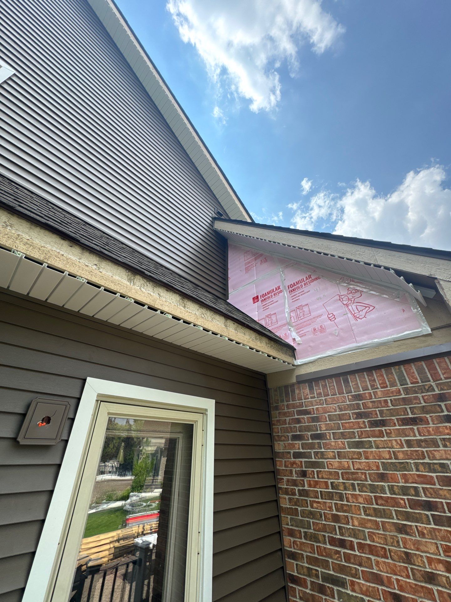 Siding Replacement using Alside Odyssey D4" Flagship Brown by 180 Contractors
