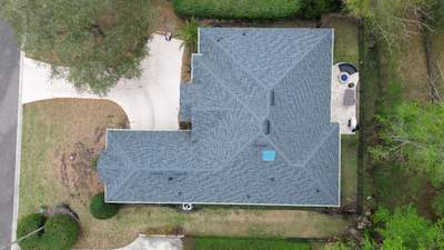 Reroofing hail damage in Gainesville, FL