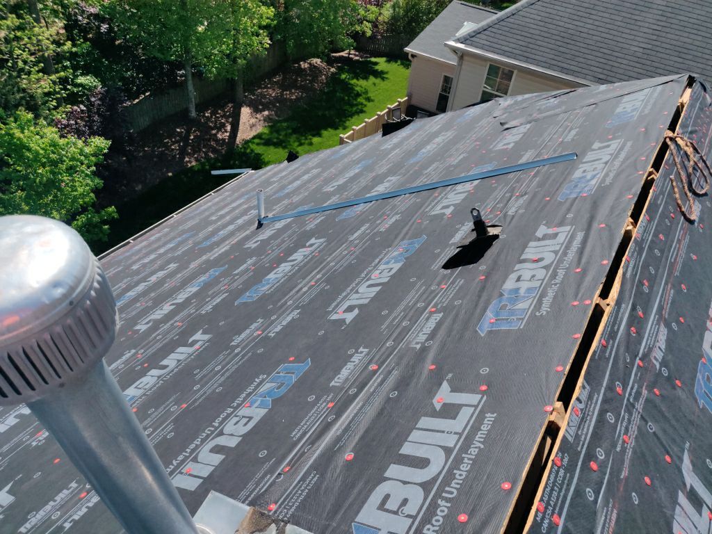 Residential Roofing Installation using Roof Installation by American Roofing NC