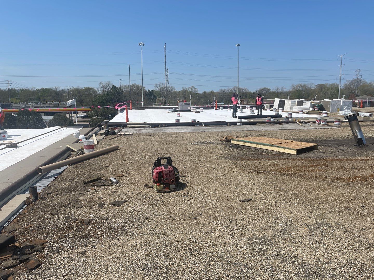 Ford Dealership - Re-Roof by Pink Roofing