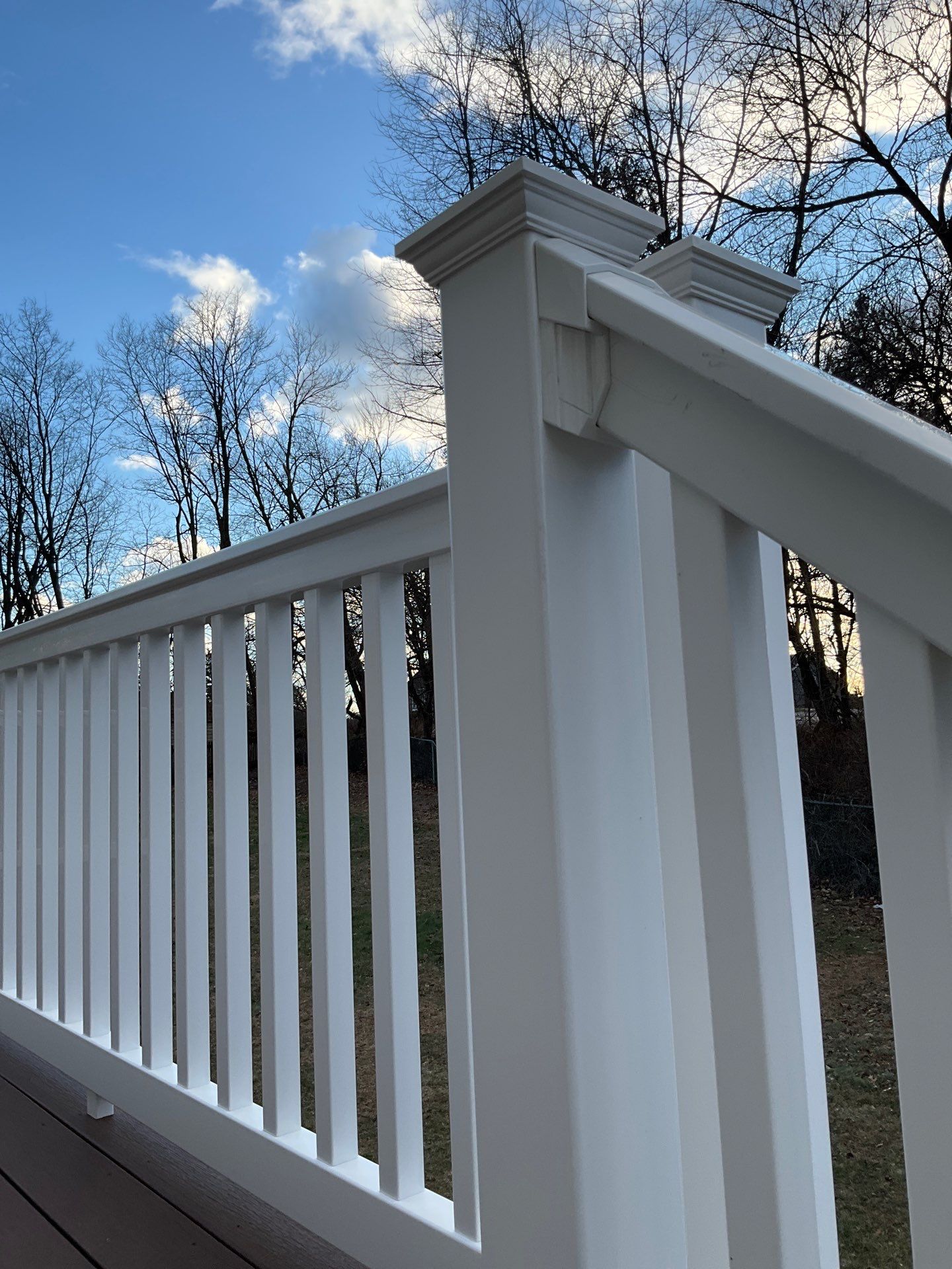 Patio door replacement and deck upgrade by Esh Builders