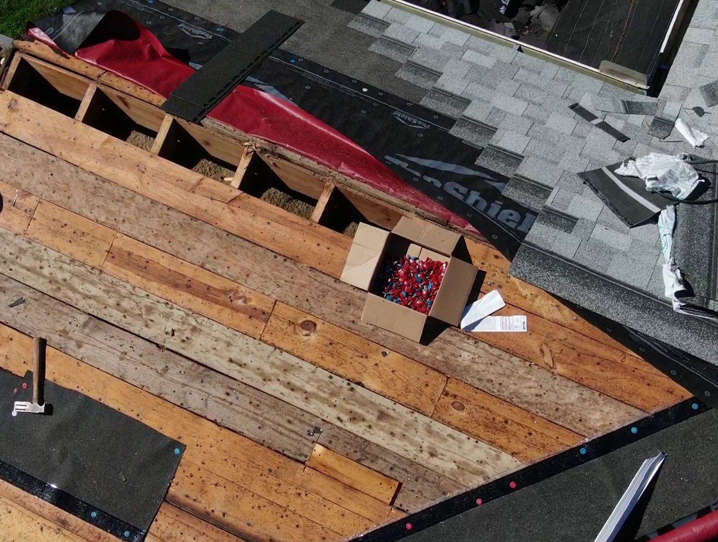 Residential Roofing Installation using Performance Shingles by Mr. Roofer