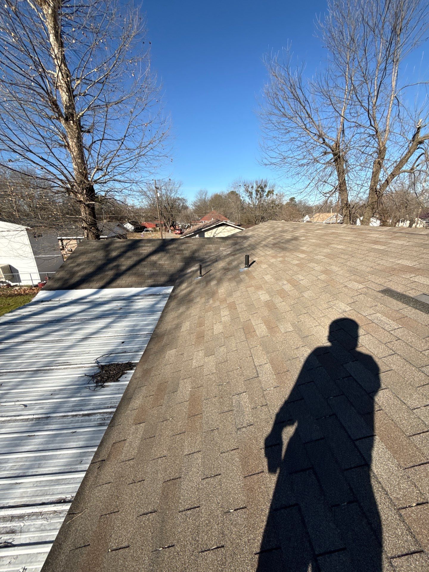 Replaced half roof. by In & Out Construction & Remodeling, LLC