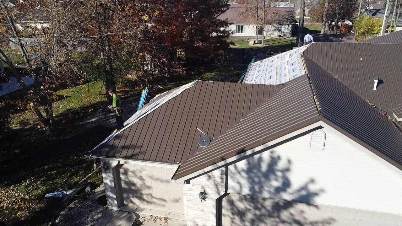 Exposed Fastener Metal Roof Replacement – Ossian, IN by 4Ever Metal Roofing