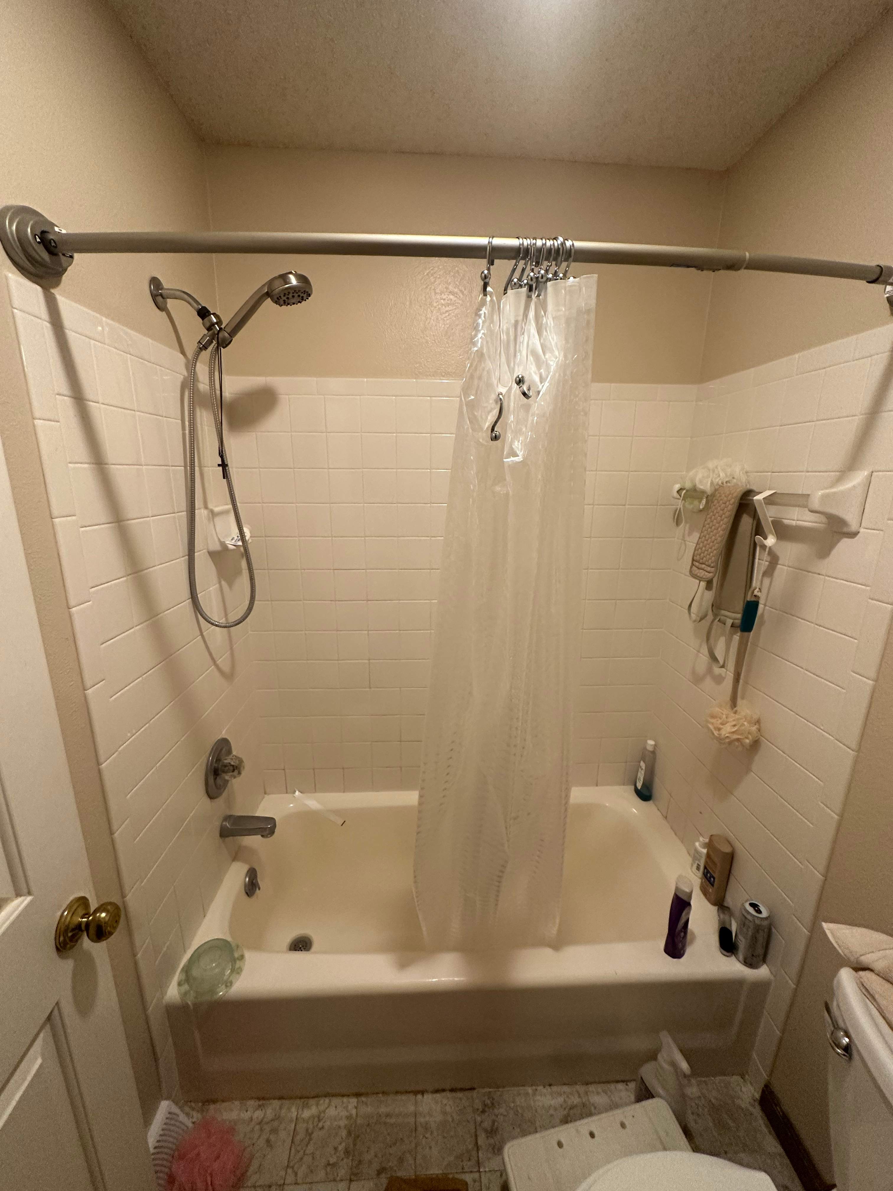 Tub to Shower Conversion: Canyon Rock by Rome Bath Remodeling