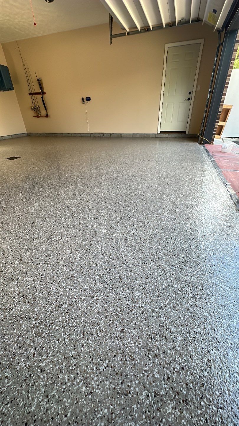 Porch + Garage Project in Weirton by Floors in a Day, Inc